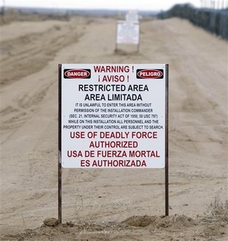 This photo taken on Thursday, Jan. 21 at the Army's Pueblo Chemical ...