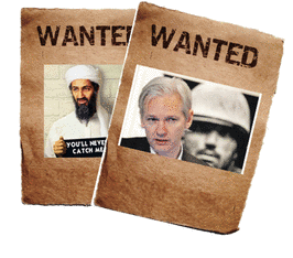 Social Media Leaks Categorize Julian Assange As The Osama Bin Laden Of The Internet! 