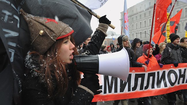 Russia protest