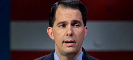 Scott Walker caught a break when a federal judge halted a campaign finance investigation. (photo: AP) Scott Walker caught a break when a federal judge halted a campaign finance investigation. (photo: AP)