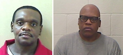 Henry McCollum, left, and his half-brother, Leon Brown, are shown in these booking photos provided by the North Carolina Department of Public Safety in Raleigh on Sept. 2, 2014. (photo: Handout/Reuters)