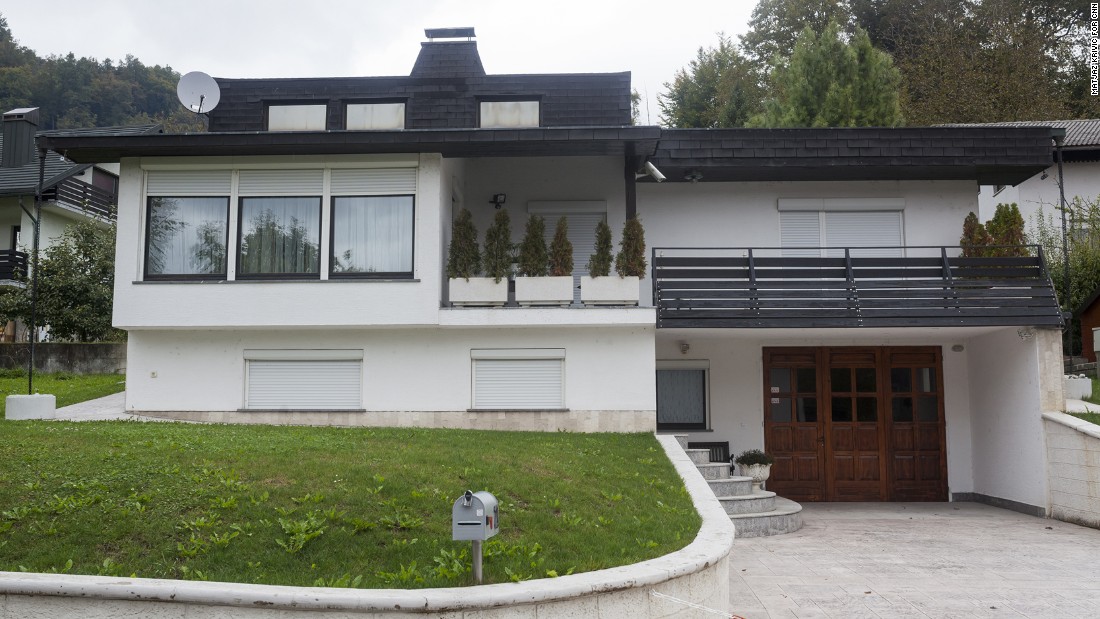 Melania&#39;s family still own a home in Sevnica, but locals say they are rarely seen there nowadays.