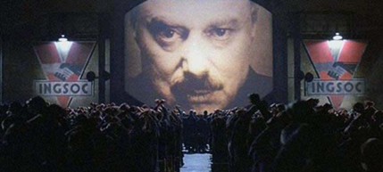 A scene from director Michael Radford's version of Orwell's classic novel - 1984. (photo: MGM Studios Inc.)