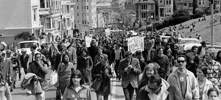 Spring Mobilization to End the Vietnam War, San Francisco, 04/15/67. (photo: API)