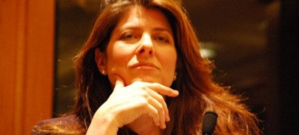 Naomi Wolf, speaking at  the National Lawyers Guild Forum in New York, 01/23/09. (photo: Thomas Good/NLN)