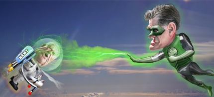 Mitt Romney reclaimed his position as the GOP frontrunner in the Florida primaries. (art: DonkeyHotey/The Politics Blog)