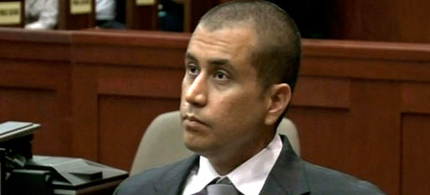 George Zimmerman in court. (photo: Reuters)