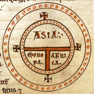 7th Century World Map