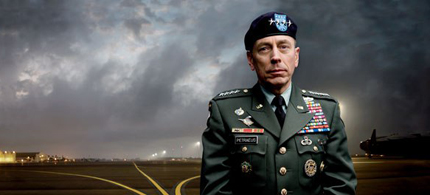 General David Petraeus, the architect of American strategy in Iraq and Afghanistan, at MacDill Air Force Base, in Tampa, Florida, where he headed the US Central Command. (photo: Jonas Fredwall Karlsson/Vanity Fair)