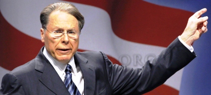 Wayne LaPierre, CEO of the National Rifle Association. (photo: AP/Alex Brandon)