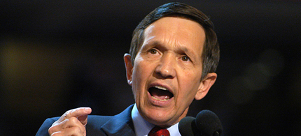 Former Democratic Rep. Dennis Kucinich of Ohio has joined Fox News Channel and Fox Business as a paid contributor. (photo: Getty Images)