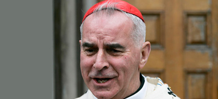 Senior Catholics said Cardinal Keith O'Brien's resignation was intended to stop the allegations from turning into a crisis. (photo: David Moir/Reuters)