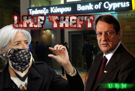 Mercers and IMF rob the Cypriot peoples