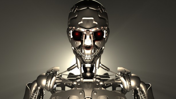 Evil cyborg via Shutterstock