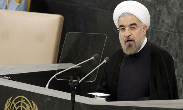 Iran's Rouhani tells UN we pose no threat to the world