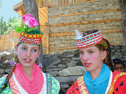 Rumored at times to be the descendants of Alexander The Great's army, the Kalash People of Northern Pakistan still retain their ancient Aryan traits.