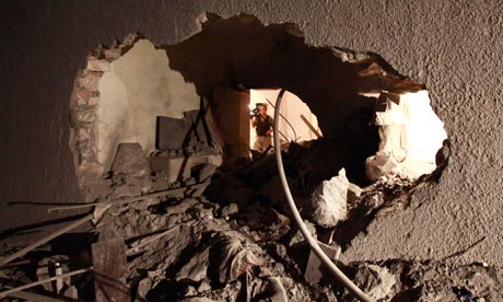 Libyan Government claim Nato attacked house of Saif Al Arab