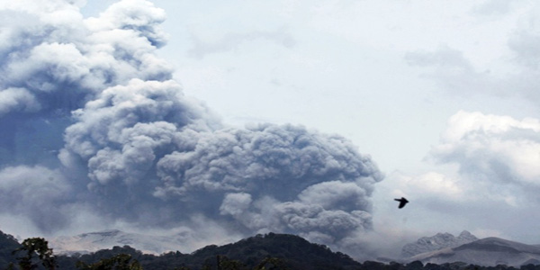 Mount Kelud erupts in Indonesia - in pictures