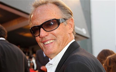 Peter Fonda arrives for the screening of 'The Beaver' in Cannes