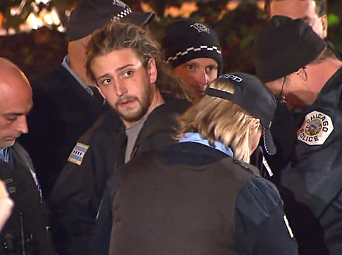 Chicago police arrested 175 demonstrators who had set up tents in Congress Plaza near Grant Park as part of an Occupy Wall St.-style protest.