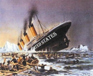 america us-sinking-ship