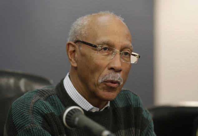 Detroit Mayor Dave Bing said during an address at the Detroit Regional Chamber Thursday that he cant talk about his conversation with the Gov. Snyder about the takeover, and that the governor has got to make the announcement."