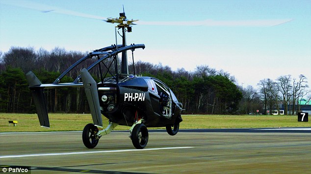 The Pal-V One - a three-wheeled motorcyle that transforms into a gyrocopter at the flick of a switch - is now on sale for $295,000 (180,000)