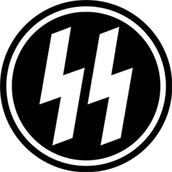A logo for the SS, a paramilitary force that operated under the Nazi party. (photo: Marine Corps Times)
