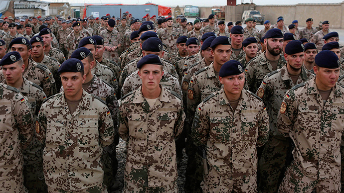 German troops who are part of the NATO-led International Security Assistance Force (ISAF) (Reuters / Omar Sobhani)