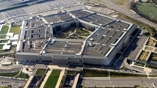 The Pentagon building in Washington, D.C.