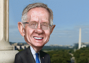 From flickr.com/photos/47422005@N04/8277737463/: Caricature - Harry Reid