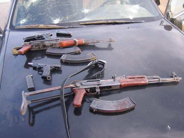 Seized Weapons