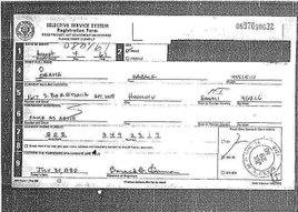 Selective Service card copy (click to enlarge)