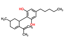 2-(6-Isopropenyl-3-methylenecyclohex-1-yl)-5-pentyl-1,3-benzenediol.png
